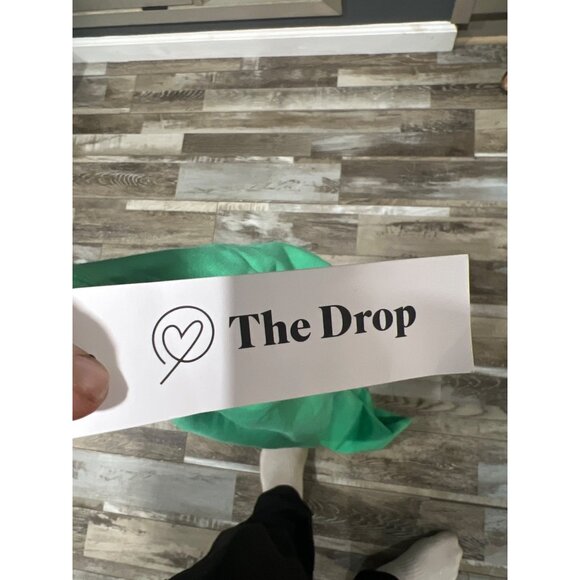 The Drop Women's Mariana Strong-Shoulder Mini Dress - Jade - 3x - Picture 6 of 6